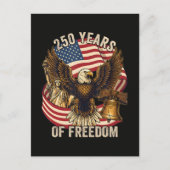 250 Jaar Amerikaans 1776-2026 Briefkaart (Voorkant)