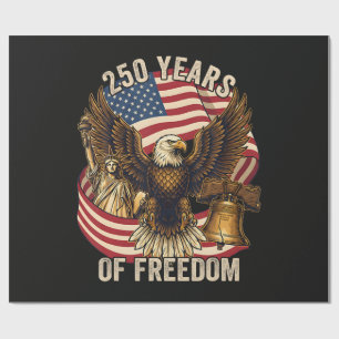 250 Jaar Amerikaans 1776-2026 Cadeaupapier