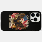 250 Jaar Amerikaans 1776-2026 Case-Mate iPhone Case (Achterkant (horizontaal))