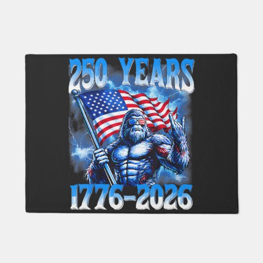 250 Jaar Amerikaans 1776 2026 Deurmat (Voorkant)
