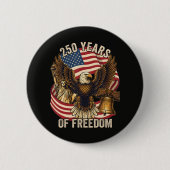 250 Jaar Amerikaans 1776-2026 Ronde Button 5,7 Cm (Voorkant)