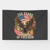 250 Jaar Amerikaans 1776-2026 Spandoek (Horizontaal)