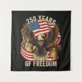 250 Jaar Amerikaans 1776-2026 Wandkleed (Voorkant)