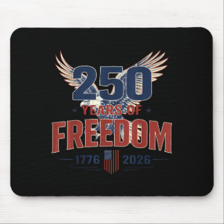 250 Jaar Amerikaans 250-jarig Jubileumontwerp Muismat