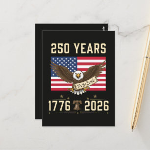 250 Jaar Amerikaans Erfgoed 1776 2026 Briefkaart