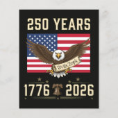 250 Jaar Amerikaans Erfgoed 1776 2026 Flyer (Achterkant)