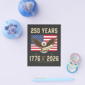 250 Jaar Amerikaans Erfgoed 1776 2026 Flyer (Enkel)