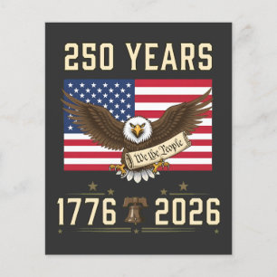 250 Jaar Amerikaans Erfgoed 1776 2026 Flyer