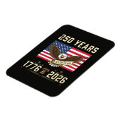 250 Jaar Amerikaans Erfgoed 1776 2026 Magneet (Linkerzijde)