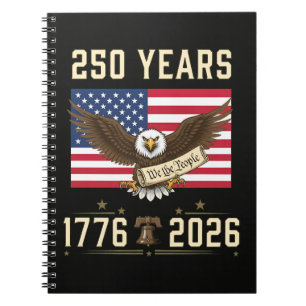 250 Jaar Amerikaans Erfgoed 1776 2026 Notitieboek