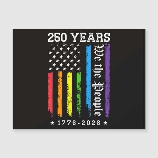250 jaar Amerikaanse 250e verjaardag US LGBT Pr (Voorkant)