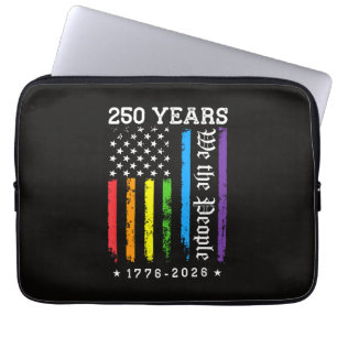 250 jaar Amerikaanse 250e verjaardag US LGBT Pr Laptop Sleeve