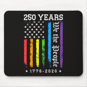 250 jaar Amerikaanse 250e verjaardag US LGBT Pr Muismat