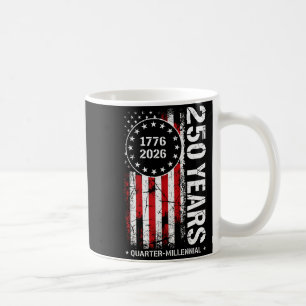 250 jaar amerikaanse 250ste verjaardagsvlag vsa koffiemok