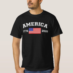 250 Jaar Amerikaanse Onafhankelijkheid 1776 2026 T-shirt