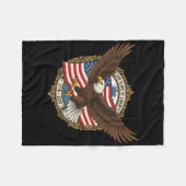 250 Jaar Amerikaanse Onafhankelijkheid Adelaar 177 Fleece Deken (Voorkant (Horizontaal))