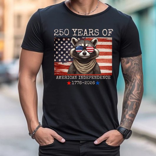 250 jaar Amerikaanse onafhankelijkheid - Funny Pat T-shirt