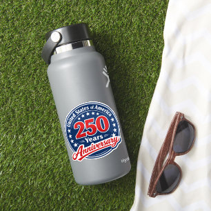 250 Jaar Amerikaanse Onafhankelijkheid Patriotisch Sticker