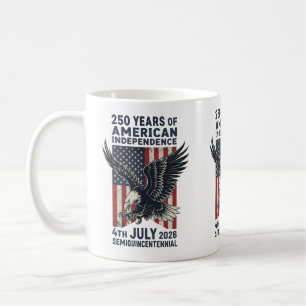 250 Jaar Amerikaanse Onafhankelijkheid Patriottisc Koffiemok