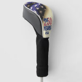 250 Jaar Amerikaanse Onafhankelijkheid Souvenir Golfheadcover (Schuin)