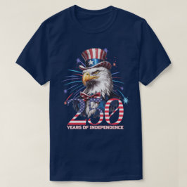 250 jaar Amerikaanse onafhankelijkheid T-shirt