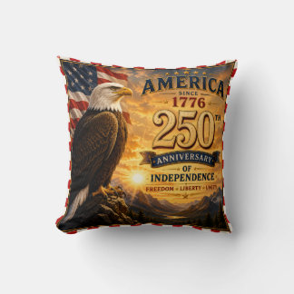 250 Jaar Amerikaanse Uitmuntendheid en Onafhankeli Kussen