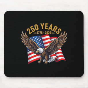 250 Jaar Amerikaanse Verjaardag 1776-2026 Adelaar  Muismat