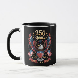250 Jaar Amerikaanse verjaardag Mok