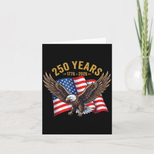 250 Jaar Amerikaanse Viering 1776-2026 Adelaar USA Kaart