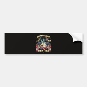 250 Jaar Amerikaanse Viering 1776-2026 USA Vlag Bumpersticker