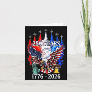 250 Jaar Amerikaanse Viering 1776-2026 USA Vlag Kaart