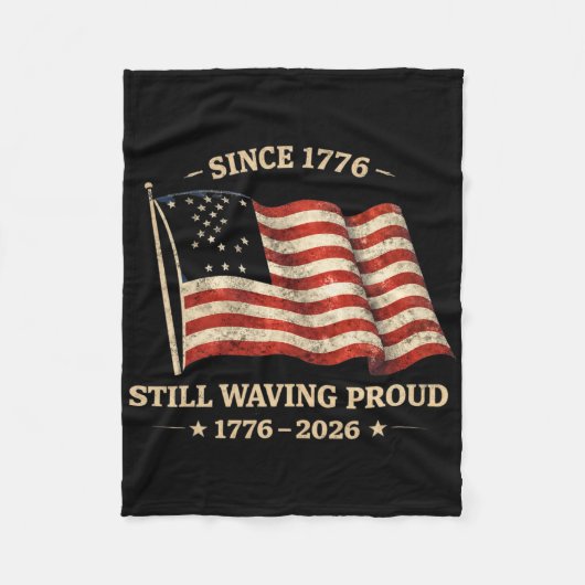 250 Jaar Amerikaanse Viering Amerika 250 Vs 250 Fleece Deken (Voorkant)