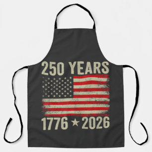 250 Jaar Amerikaanse Vlag 1776-2026 Schort