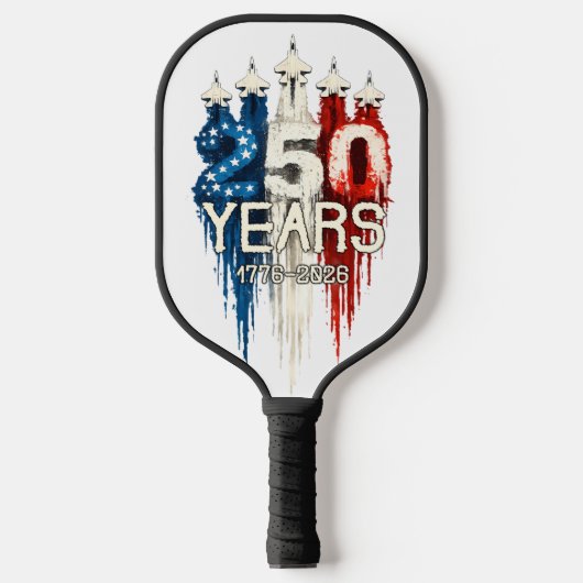 250 Jaar Amerikaanse Vlag 250ste Verjaardag Pickleball Paddle (Voorkant)