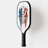 250 Jaar Amerikaanse Vlag 250ste Verjaardag Pickleball Paddle (Links)