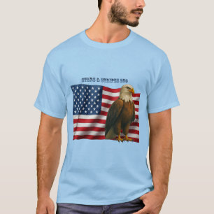 250 Jaar Amerikaanse Vlag met een Amerikaanse Zeea T-shirt