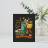 250 Jaar Amerikaanse Vrijheid Kaart (Staand voorkant)