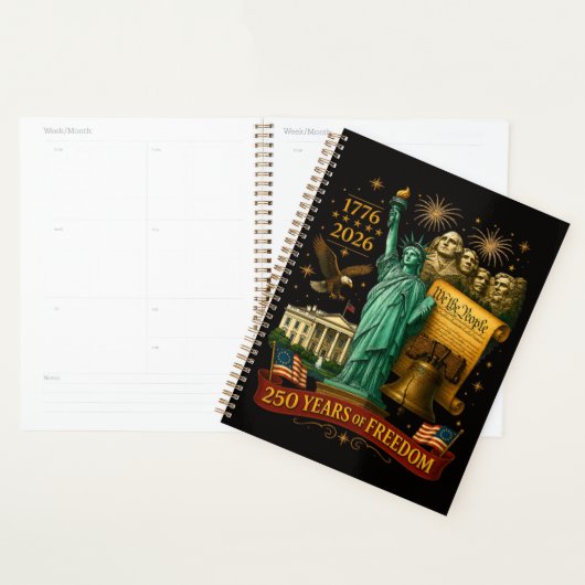 250 Jaar Amerikaanse Vrijheid Planner (Display)