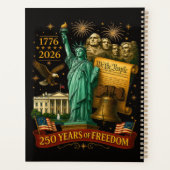 250 Jaar Amerikaanse Vrijheid Planner (Achterkant)