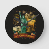 250 Jaar Amerikaanse Vrijheid Ronde Klok (Voorkant)