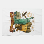 250 Jaar Amerikaanse Vrijheid Theedoek (Horizontaal)