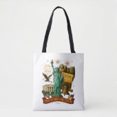 250 Jaar Amerikaanse Vrijheid Tote Bag (Voorkant)