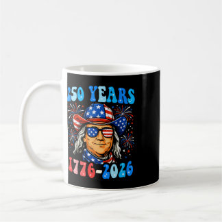 250 Jaar Ben Franklin 1776-2026 250ste Verjaardag Koffiemok