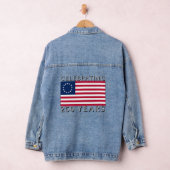 250 jaar Betsy Ross-vlag vieren Denim Jacket (Hangar)