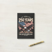 250 Jaar één natie onder God Post-it® Notes (Op bureau)