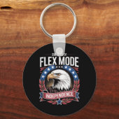 250 jaar Flex Mode Amerikaanse Onafhankelijkheidsd Sleutelhanger (Voorkant)