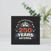250 Jaar Geen Koningen Patriottisch (Staand voorkant)