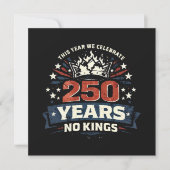 250 Jaar Geen Koningen Patriottisch (Voorkant)