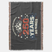250 Jaar Geen Koningen Patriottisch Deken (Voorkant Verticaal)