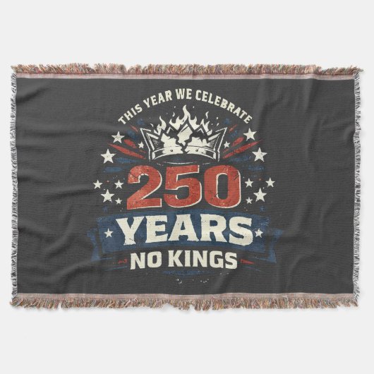 250 Jaar Geen Koningen Patriottisch Deken (Voorkant)